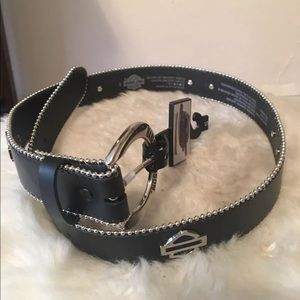NWT Womens Harley Davidson Leather Belt